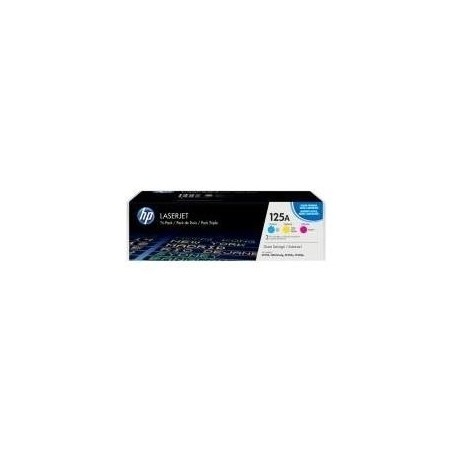 HP Toner CF373AM (125A) - Multipack (C/M/Y) - Kapazität: 3x 1.400 Seiten (CF373AM)