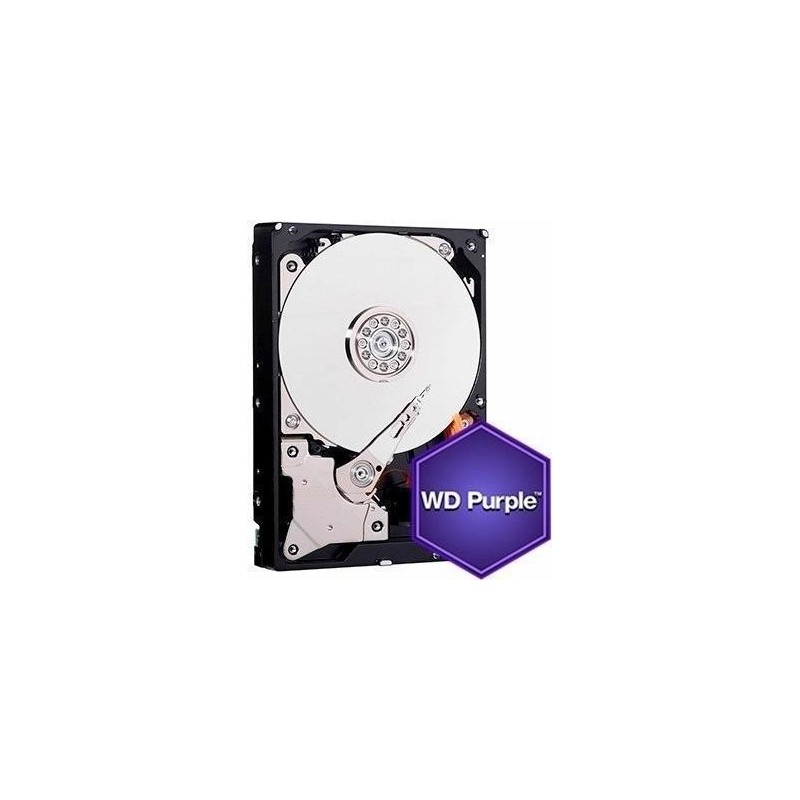 WD Purple Surveillance Hard Drive WD84PURZ - Festplatte - 8 TB - intern - 3.5" (8.9 cm) - SATA 6Gb/s - 5640 U/min - Puffer: 128