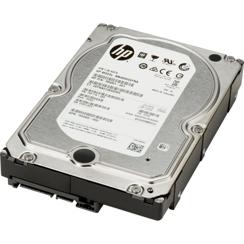 HP - Festplatte - 4TB - intern - 3.5" (8,9 cm) - SATA 6Gb/s - 7200 U/min - Puffer: 128MB - für Workstation Z2 G4, Z2 G5, Z2 G8,