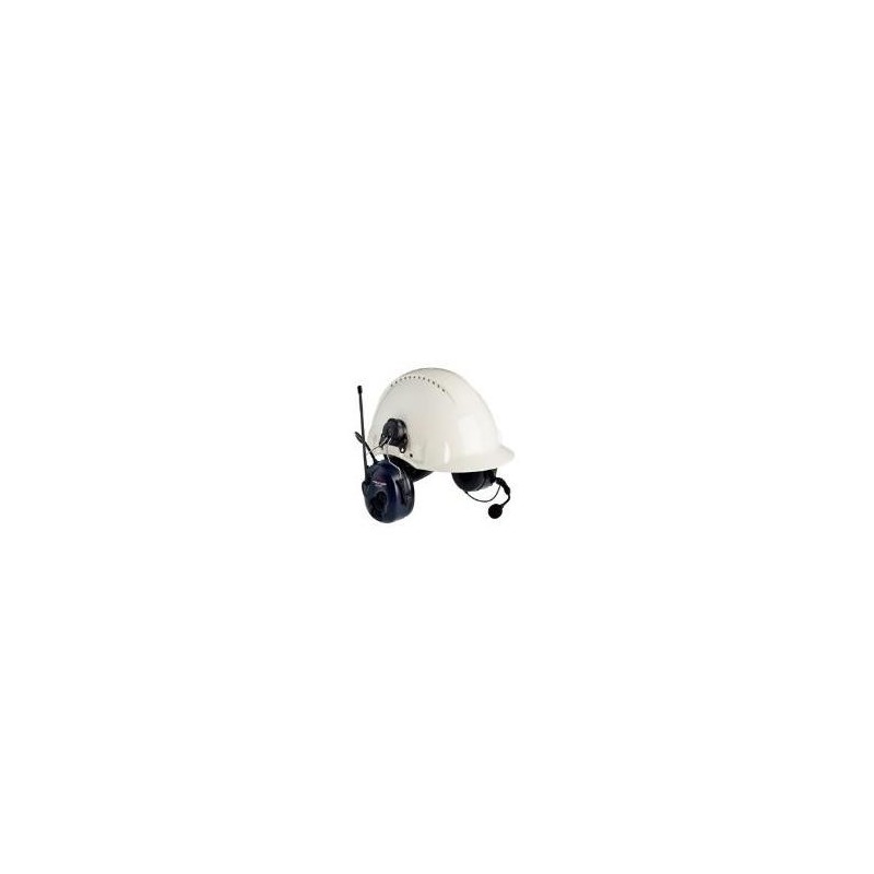 3M PELTOR LiteCom Binaural Nackenband Schwarz - Blau - Weiß Headset (XH001680442)