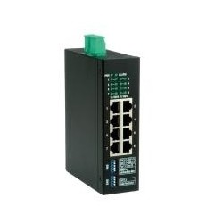 ROLINE Industrie - Switch - nicht verwaltet - 8 x 10/100/1000 - an DIN-Schiene montierbar - Gleichstrom (21.13.1161)
