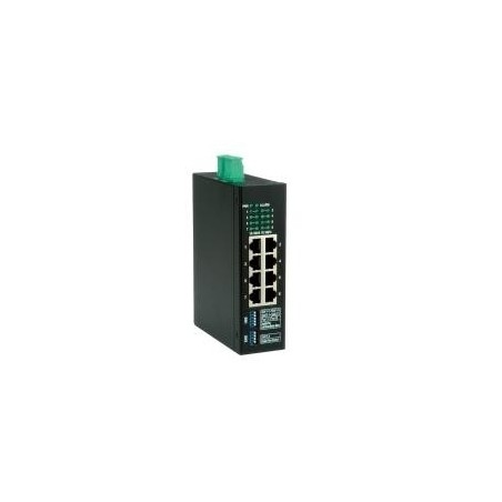 ROLINE Industrie - Switch - nicht verwaltet - 8 x 10/100/1000 - an DIN-Schiene montierbar - Gleichstrom (21.13.1161)