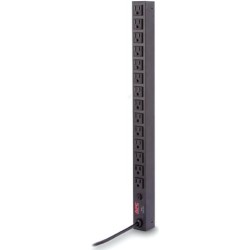 APC Basic Rack-Mount PDU - Steckdosenleiste (Rack - einbaufähig) - Wechselstrom 120 V - Eingabe, Eingang NEMA 5-15 - Ausgangsan