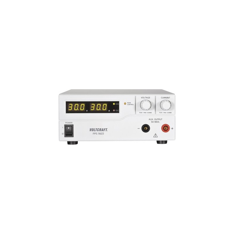 Voltcraft Labornetzgerät, einstellbar PPS-11603 1 - 60 V/DC 0 - 2.5 A 160 W 2 x USB, Remote programm (PPS-11603)