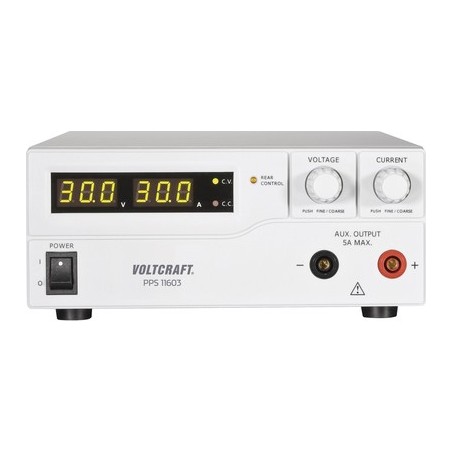 Voltcraft Labornetzgerät, einstellbar PPS-11603 1 - 60 V/DC 0 - 2.5 A 160 W 2 x USB, Remote programm (PPS-11603)