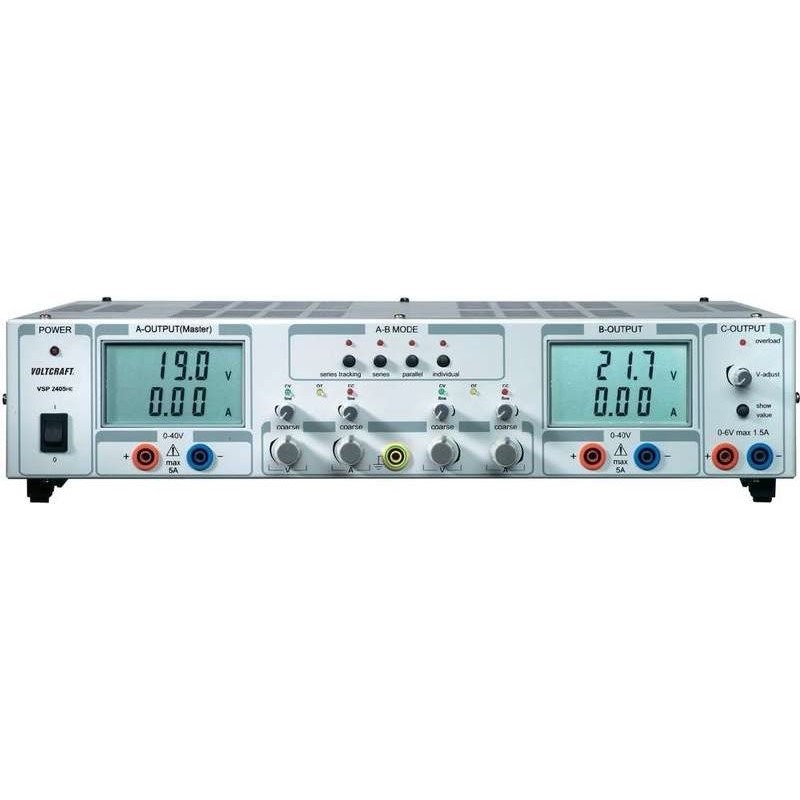 Voltcraft Labornetzgerät, einstellbar VSP 2405 0.1 - 40 V/DC 0 - 5 A 409 W 3 x (VSP 2405)