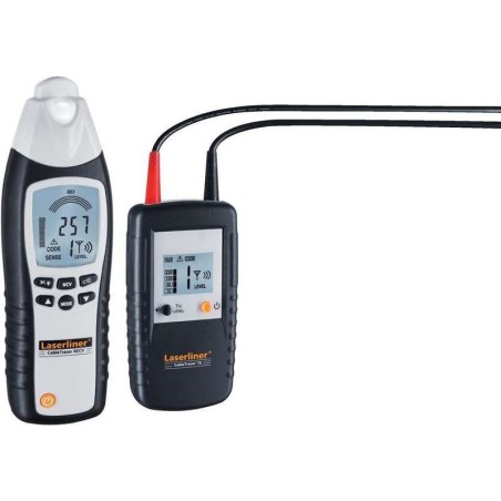 LASERLINER CableTracer Pro (TX+RECV) Leitungsmessgerät, Kabel- und Leitungssucher (083.070A)