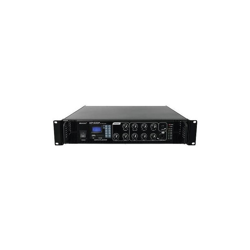 Omnitronic 80709650 Audioverstärker Leistung/Phase Schwarz (80709650)