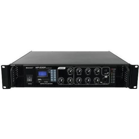 Omnitronic 80709650 Audioverstärker Leistung/Phase Schwarz (80709650)