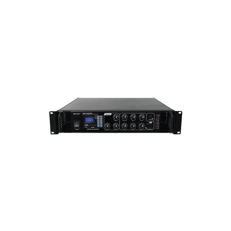 Omnitronic 80709641 Audioverstärker Leistung/Phase Schwarz (80709641)