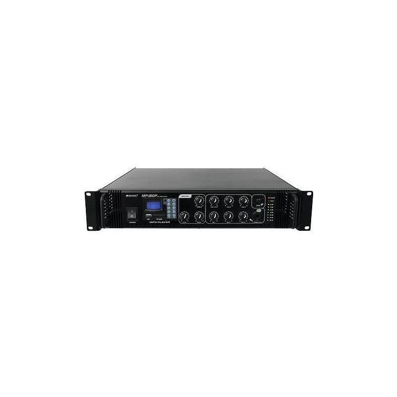 Omnitronic 80709631 Audioverstärker Leistung/Phase Schwarz (80709631)
