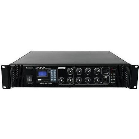 Omnitronic 80709631 Audioverstärker Leistung/Phase Schwarz (80709631)
