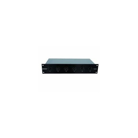 Omnitronic ELA 6S-Zonen LS-Regler 30W sw (80711338)