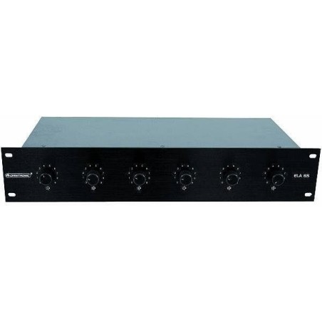 Omnitronic ELA 6S-Zonen LS-Regler 20W sw (80711337)