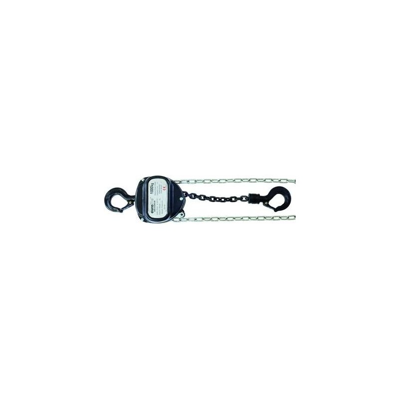 Eurolite Kettenzug 6M/1.0T schwarz (58000113)