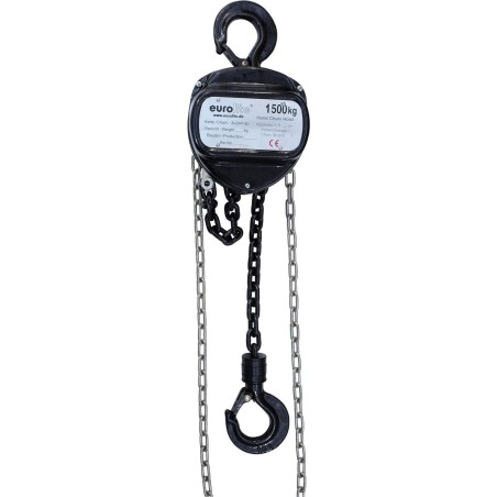 Eurolite Kettenzug 10M/1.5T schwarz (58000121)