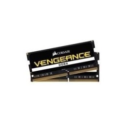 Corsair DDR4 2400MHZ 32GB 2X260 SODIMM UNBUFF 16-16-16-39 BLACK PCB1.2V (CMSX32GX4M2A2400C16)