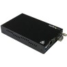 Startech.com Gigabit Ethernet Copper-to-Fiber Media Converter - SM LC 10 km - Medienkonverter - Ethernet, Fast Ethernet, Gigabi