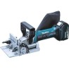 Makita DPJ180 - Flachdübelfräse - schnurlos - 100 mm - 2 Akkus - 18 V (DPJ180RTJ)