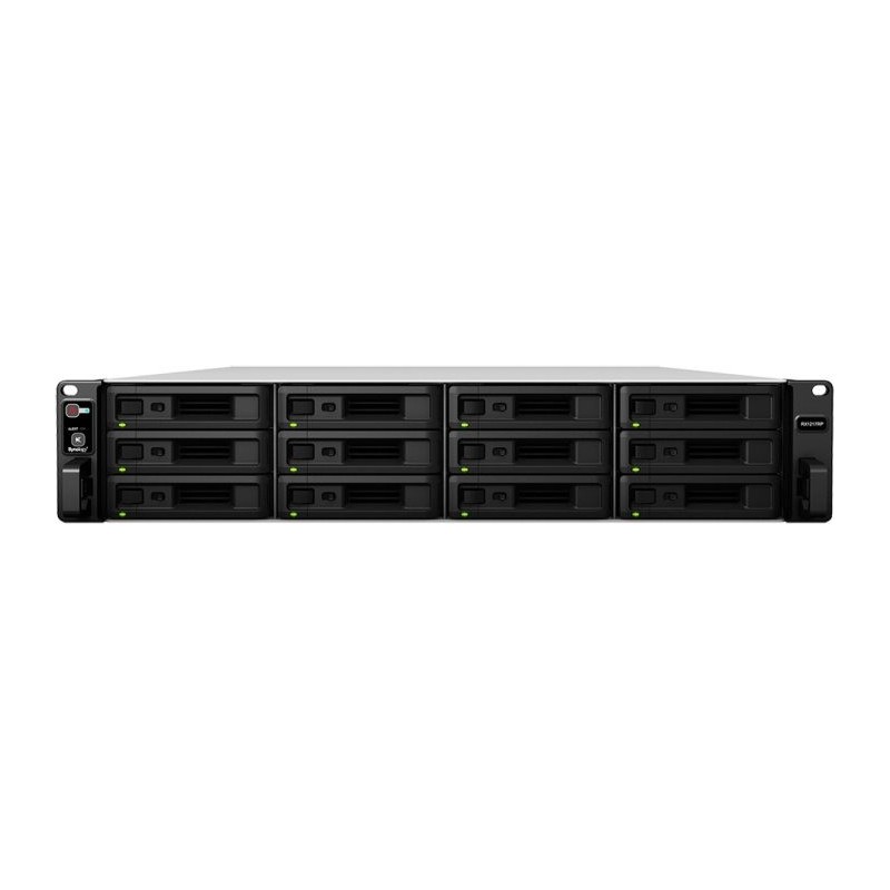 Synology RX1217RP - Speichergehäuse - 12 Schächte (SATA-600) - Rack - einbaufähig - 2U (RX1217RP)