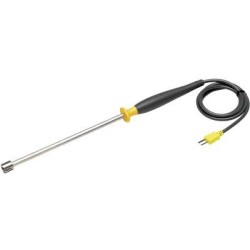 Fluke SureGrip - Test probe - Schwarz - Silber - Gelb - Edelstahl - PVC - 1 m - 60 V (2098723)