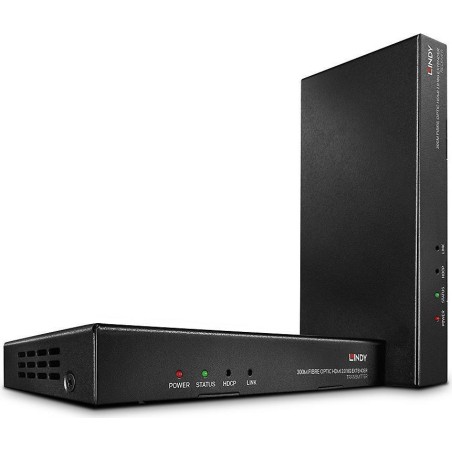 LINDY Fibre Optic HDMI 2.0 18G & IR Extender - Erweiterung für Video/Audio - HDMI - bis zu 300 m