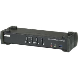ATEN CS1924 4-Port USB 3.0 4K DisplayPort KVM Switch (CS1924)