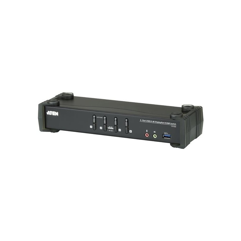 ATEN CS1924 4-Port USB 3.0 4K DisplayPort KVM Switch (CS1924)