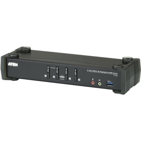 ATEN CS1924 4-Port USB 3.0 4K DisplayPort KVM Switch (CS1924)