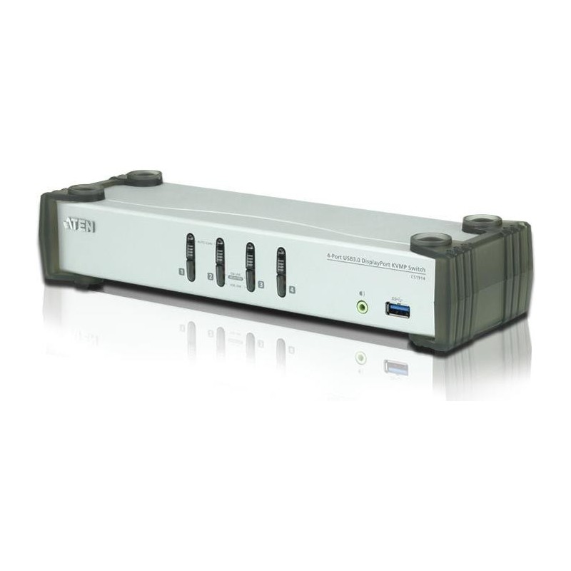 ATEN CS1914 - DisplayPort - KVM Switch - 4-Port (CS1914)