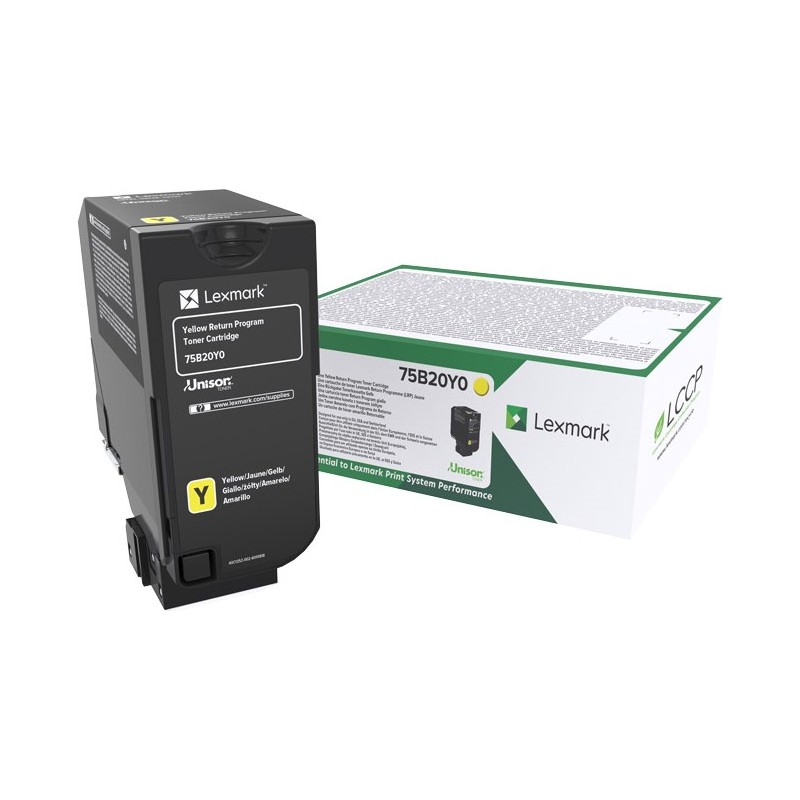 Lexmark - Gelb - Original - Tonerpatrone LRP