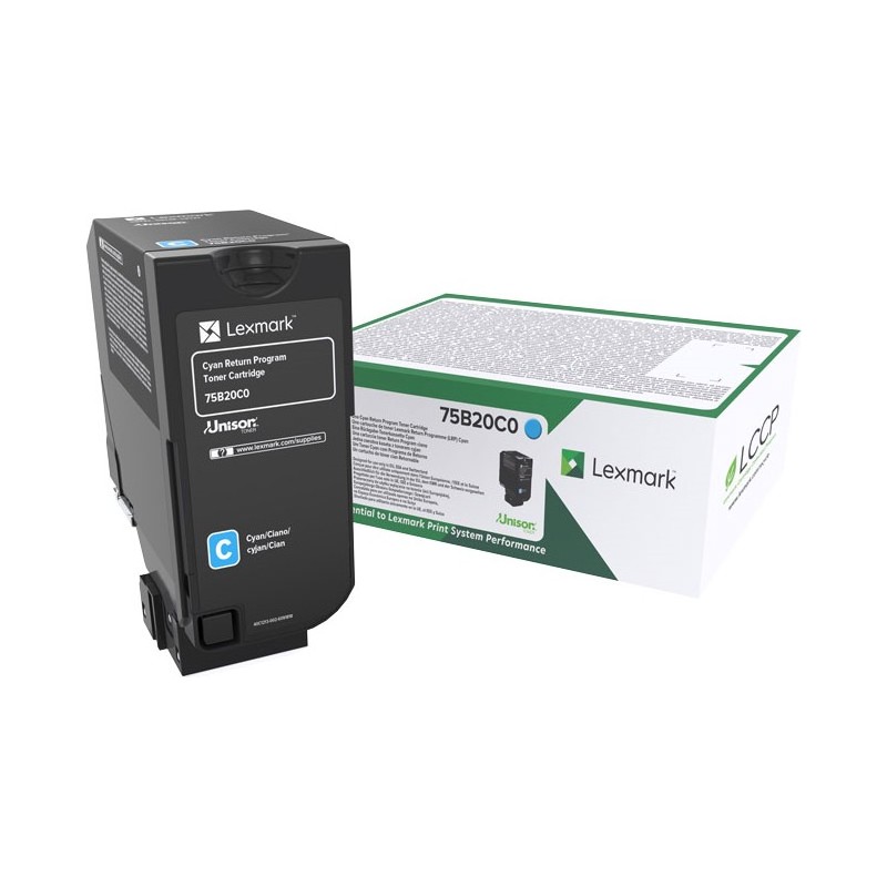 Lexmark - Cyan - Original - Tonerpatrone LRP