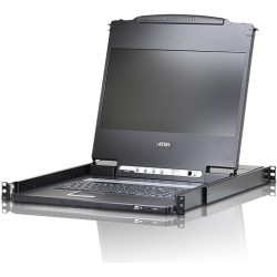 ATEN CL6700MW - KVM-Konsole - USB - 43,9 cm (17.3") - Rack - einbaufähig - 1920 x 1080 Full HD (1080p) @ 60 Hz - 300 cd/m² - 65