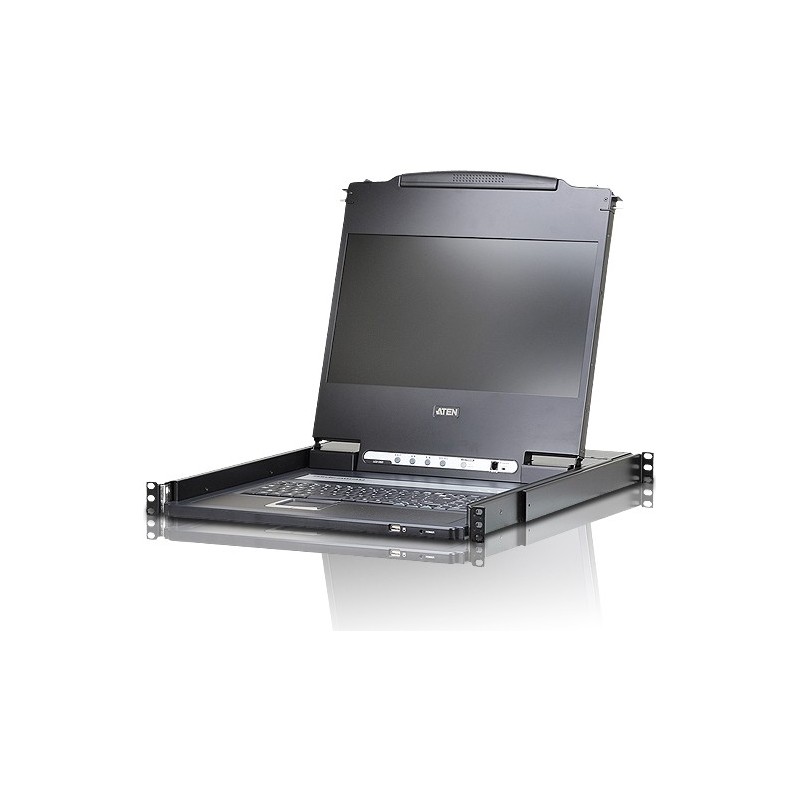 ATEN CL6700MW - KVM-Konsole - USB - 43,9 cm (17.3") - Rack - einbaufähig - 1920 x 1080 Full HD (1080p) @ 60 Hz - 300 cd/m² - 65