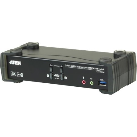 ATEN CS1922M - KVM-/Audio-/USB-Switch - 2 x KVM/Audio/USB - 1 lokaler Benutzer - Desktop (CS1922M-AT-G)