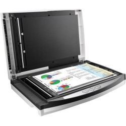 Plustek SmartOffice PL4080 ADF ADF + Manual feed scanner 600 x 600DPI A4 Schwarz - Grau (0283)