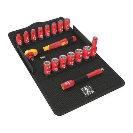 Steckschlüsselsatz metrisch 3/8" 10 mm 8100 SB VDE 1 Zyklop (05004970001)