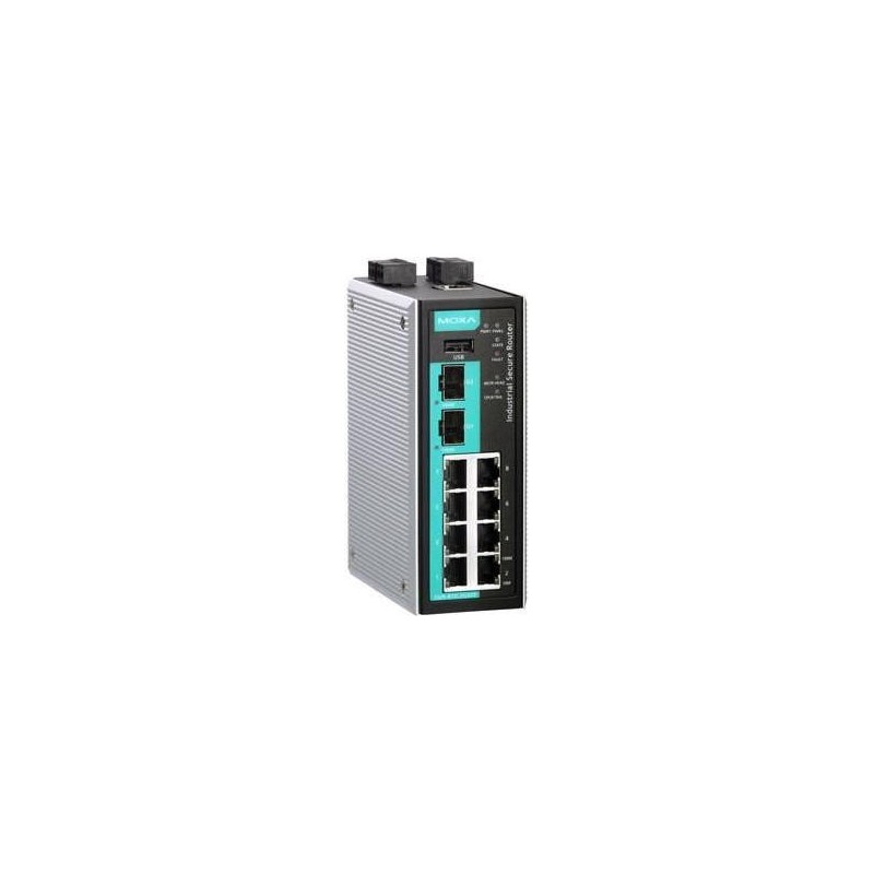 Moxa EDR-810 Kabelrouter Schnelles Ethernet Schwarz (EDR-810-2GSFP)