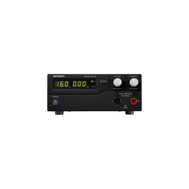 VOLTCRAFT Labornetzgerät, einstellbar DPPS-16-40 1 - 16 V/DC 0 - 40 A 640 W USB programmierbar Anzahl Ausgänge 1 x (DPPS-16-40)
