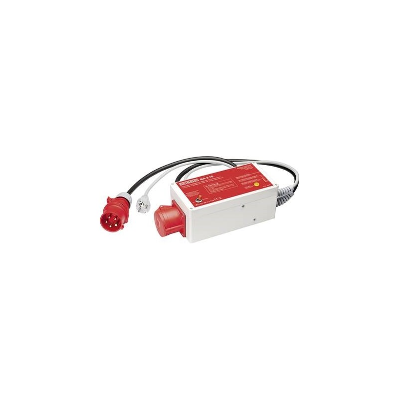 Benning Messadapter Schutzkontakt-Stecker - CEE-Cara-Kupplung BENNING MA 2-16 Rot (044160)