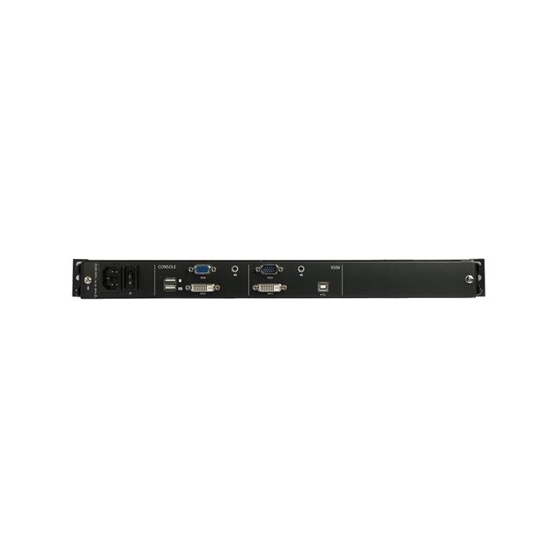 StarTech.com 1 HE KVM Konsole für Server Racks - VGA KVM - 17.3" - 1080p HD - KVM-Konsole mit KVM-Switch - 1 Anschlüsse - 43.9