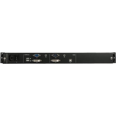 StarTech.com 1 HE KVM Konsole für Server Racks - VGA KVM - 17.3" - 1080p HD - KVM-Konsole mit KVM-Switch - 1 Anschlüsse - 43.9