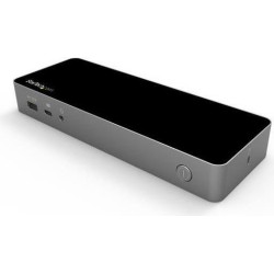 STARTECH.COM Universal Laptop Dockingstation - USB-C & USB 3.0 Dock - Dual 4K - Mac Windows & Chrome OS - DK30C2DPEPUE (DK30C2D