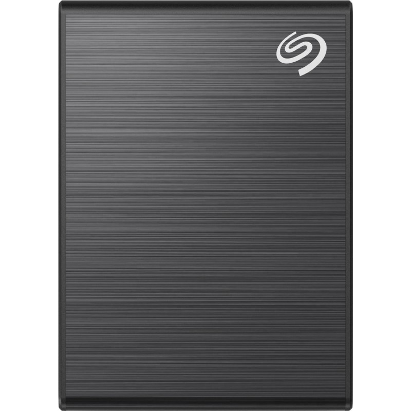 Seagate One Touch SSD STKG1000400 - SSD - 1TB - extern (tragbar) - USB3.0 (USB-C Steckverbinder) - Schwarz - mit Seagate Rescue