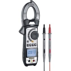 Laserliner ClampMeter XP. Typ: Elektronisch, Anwendung: Demestisch, Messfunktionen: Power current, Power frequency, Spannung. N