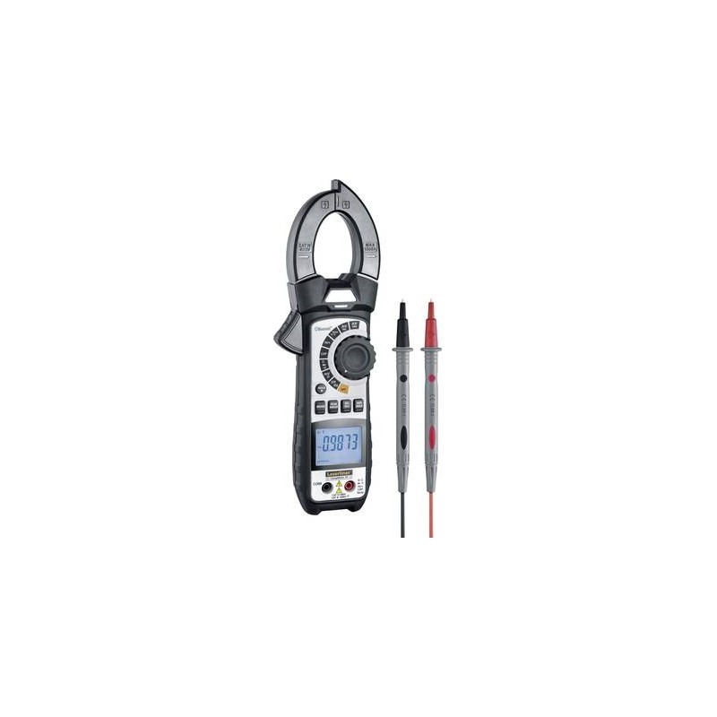Laserliner ClampMeter XP. Typ: Elektronisch, Anwendung: Demestisch, Messfunktionen: Power current, Power frequency, Spannung. N
