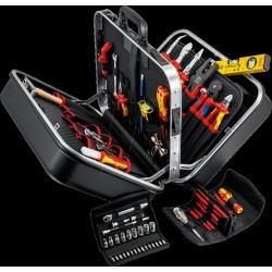 Knipex 00 21 42 Werkzeugkoffer Schwarz Acrylnitril-Butadien-Styrol (ABS) - Aluminium - Aluminium-Guss - Duraluminium (00 21 42)