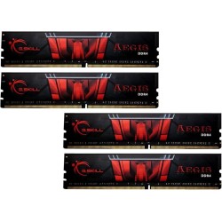 G.Skill AEGIS - DDR4 - 64 GB: 4 x 16 GB - DIMM 288-PIN - 3200 MHz / PC4-25600 - CL16 - 1.35 V - ungepuffert - non-ECC (F4-3200C