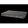 NETGEAR GS348PP - Switch - unmanaged - 48 x 10/100/1000 (24 PoE+) - Desktop, an Rack montierbar - PoE+ (380 W) (GS348PP-100EUS)