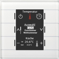 MDT BE-GBZW.01 Glas Bedienzentrale Smart m Farbdisplay (BE-GBZW.01)